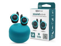   Boompods TWS Bluetooth sztereó headset v5.3 + töltőtok - Boompods Soundwave     Ocean TWS with Charging Case - kék