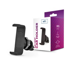Setty 98226 autós tartó szellőzőrácsba - fekete