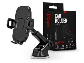 Maxlife univerzális műszerfalra/szélvédőre helyezhető PDA/GSM autós tartó - Maxlife MXCH-03 Car Holder - fekete