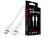 Maxlife MXUC-05 20W PD Type-C/Lightning adat- és töltőkábel 2m - fehér