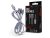 Maxlife 3 in 1 10W Lightning/microUSB/Type-C USB Cable töltő- és adatkábel 1m - ezüst