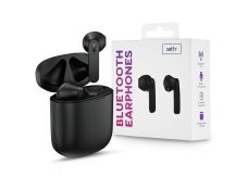  Setty TWS Bluetooth sztereó headset v5.0 + töltőtok - Setty True Wireless       Earphones with Charging Case - fekete