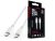 Maxlife MXUC-05 60W PD Type-C/Type-C adat- és töltőkábel 1m - fehér
