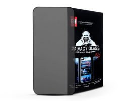 Apple iPhone 13 Pro Max/14 Pro Max/14 Plus üveg képernyővédő fólia - Privacy    Glass Full Glue - 1 db/csomag