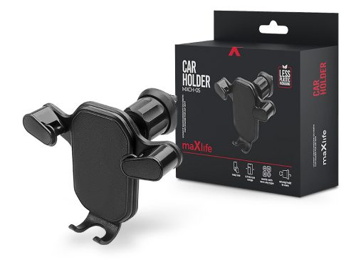 Maxlife MXCH-05 autós tartó szellőzőrácsba - fekete
