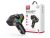 XO BCC09 Bluetooth FM-transmitter/gyorstöltő 25W PD 2xUSB/MP3/Pendrive lejátszás/RGB Light - fekete