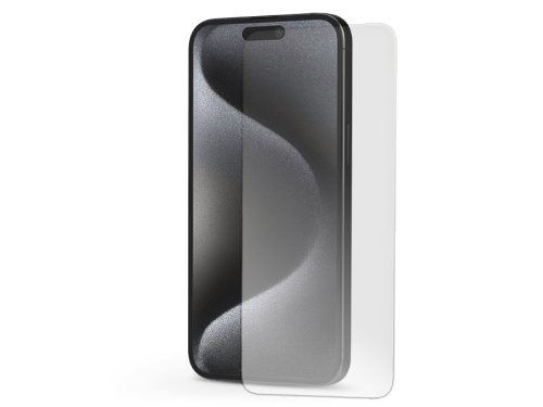 Haffner Tempered Glass Screen Pro Plus 2.5D - Apple iPhone 15 Pro Max üvegfólia - 1 db/cs - ECO
