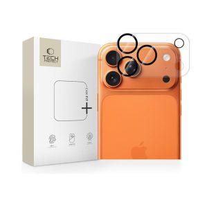   Tech-Protect Cam Fit+ hátsó kameralencse védőüveg - Apple iPhone 17 Pro - átlátszó
