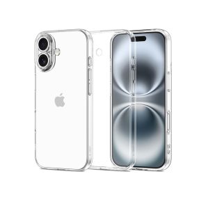   Tech-Protect FlexAir szilikon tok - Apple iPhone 17 - átlátszó
