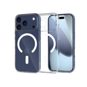   Tech-Protect FlexAir MagSafe szilikon tok - Apple iPhone 17 Pro - átlátszó