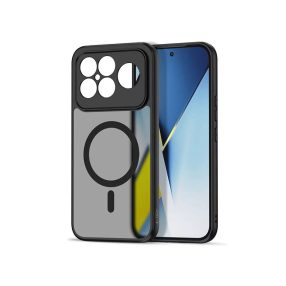  Tech-Protect Magmat Magsafe szilikon tok - Xiaomi POCO F8 Ultra - matt fekete
