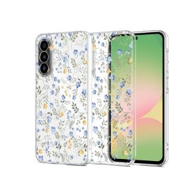   Tech-Protect FlexAir szilikon tok - Samsung SM-A566 Galaxy A56 5G - Spring Flowers