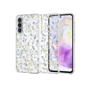   Tech-Protect FlexAir szilikon tok - Samsung SM-A366 Galaxy A36 5G - Spring Flowers