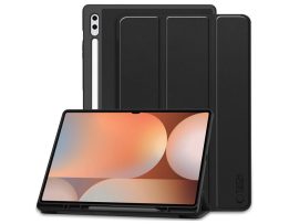 Tech-Protect tablet tok (Smart Case Pen) - Samsung Galaxy Tab S8/S9/S10 Ultra   14.6 - fekete - ECO