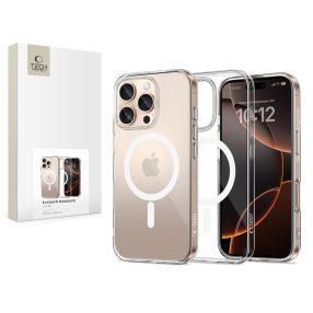   Tech-Protect FlexAir MagSafe szilikon tok - Apple iPhone 16 Pro - átlátszó