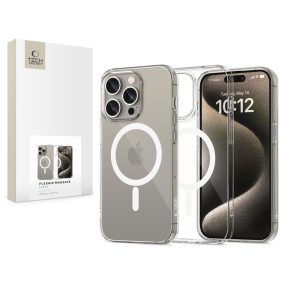   Tech-Protect FlexAir MagSafe szilikon tok - Apple iPhone 15 Pro - átlátszó