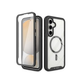   Tech-Protect Defense 360 ütésálló tok - Samsung SM-S721 Galaxy S24 FE - fekete