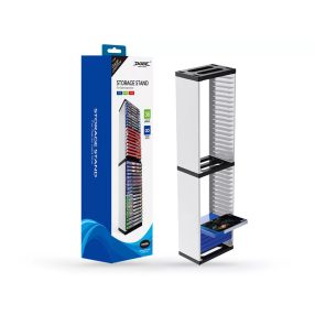   DOBE TP5-0519 Playstation 5/Xbox One/Nintendo Switch 36 db-os játék tartó állvány