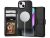 Tech-Protect Wallet Flip oldalra nyíló tok + Magsafe tok - Apple iPhone 15 - fekete