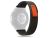 Tech-Protect - Galaxy Watch 4/5/5 Pro/6/7/FE nylon sportszíj - 40/42/43/44/45/46/47mm - fekete - ECO