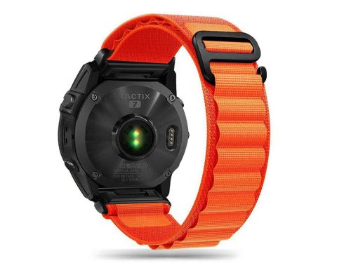 Tech-Protect Nylon Pro Garmin Fenix 3/5X/3HR/5X Plus/6X/6X Pro/7X nylon szíj - narancs