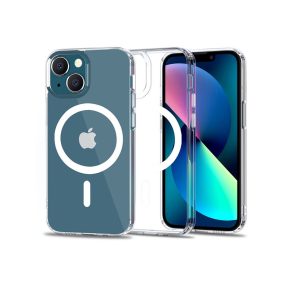   Tech-Protect Magmat Magsafe szilikon tok - Apple iPhone 13 - átlátszó