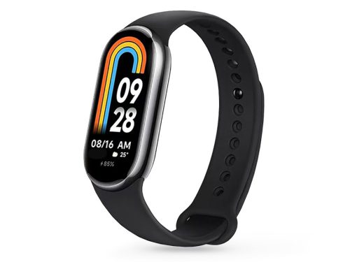 Tech-Protect IconBand - Xiaomi Smart Band 8/9/NFC szilikon szíj - fekete