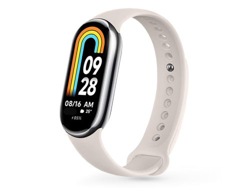 Tech-Protect IconBand - Xiaomi Smart Band 8/9/NFC szilikon szíj - bézs