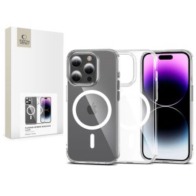   Tech-Protect FlexAir Hybrid MagSafe szilikon tok - Apple iPhone 15 Pro - átlátszó