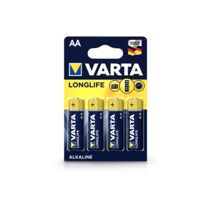 VARTA Longlife Alkaline AA ceruza elem - 4 db/cs