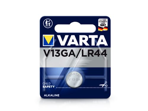 VARTA V13GA/LR44 Alkaline gombelem - 1,5V - 1 db/cs