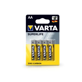 VARTA Super Heavy Duty Zinc-Carbon AA ceruza elem - 4 db/cs