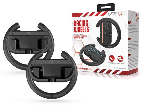 Venom VS4934 Nintendo Switch 2/Switch Racing Wheel Twin Pack kontroller kiegészítő csomag