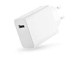 Xiaomi gyári USB hálózati töltő adapter - 5V/3A - MDY-11-EZ - QC 3.0+ white (ECOcsomagolás)