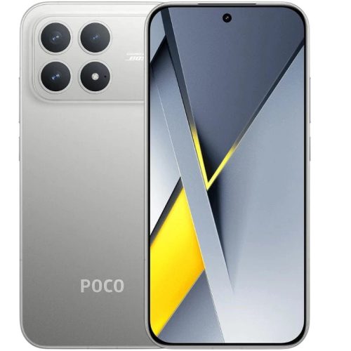 Xiaomi POCO F8 Pro 5G Dual 12GB RAM 512GB Titanium Silver (Töltős változat)