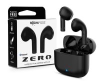   Boompods TWS Bluetooth sztereó headset v5.0 + töltőtok - Boompods Zero Buds TWS with Charging Case - fekete
